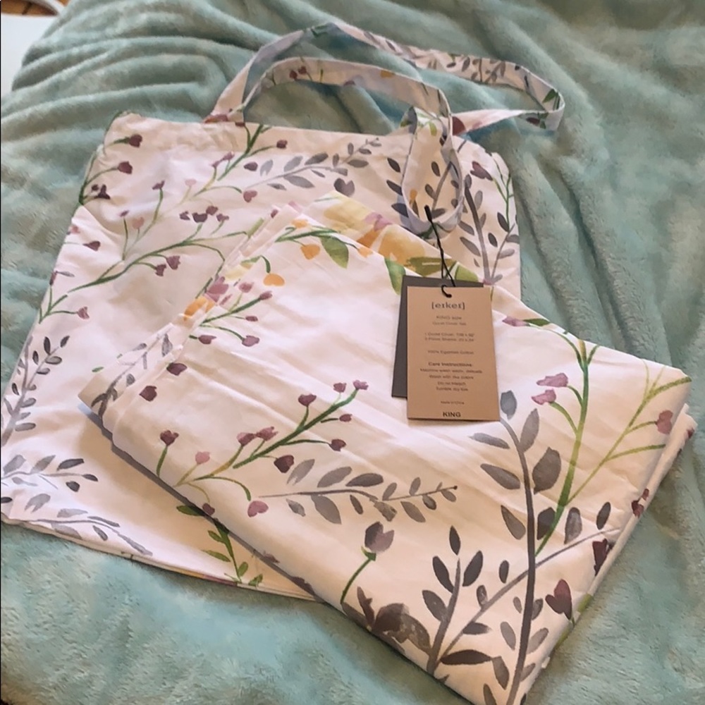 100% Cotton King Pillow Shams (2)